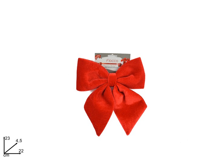 XNA21032951 8053482138626 ببيونة مخملية حمراء - الصورة 1