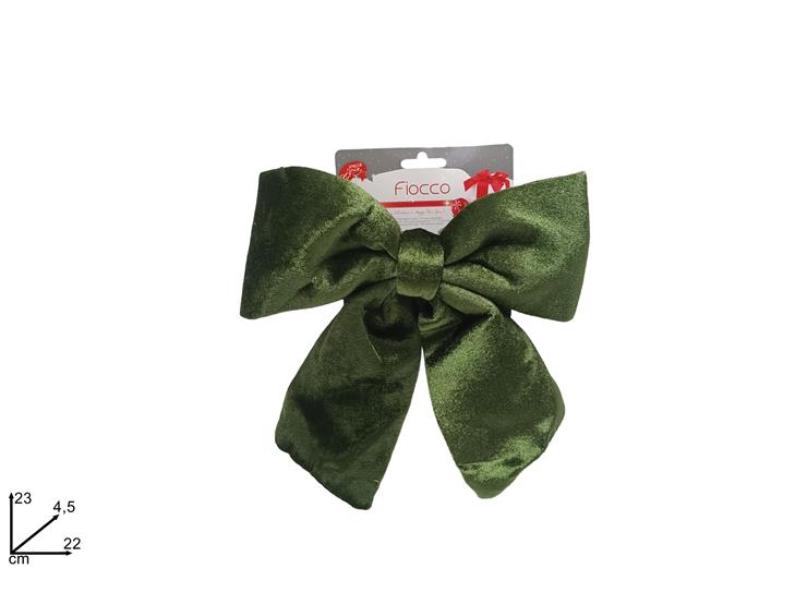 XNA21032991_8053482138688 פפיון קטיפה צבע ירוק – תמונה 1