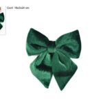 ببيونة عيد الميلاد المخملية