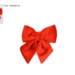 פפיון חג המולד צבע אדום