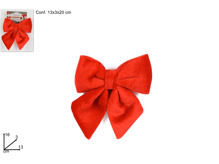 XNA22004461 8053482157740 פפיון חג המולד צבע אדום – תמונה 1