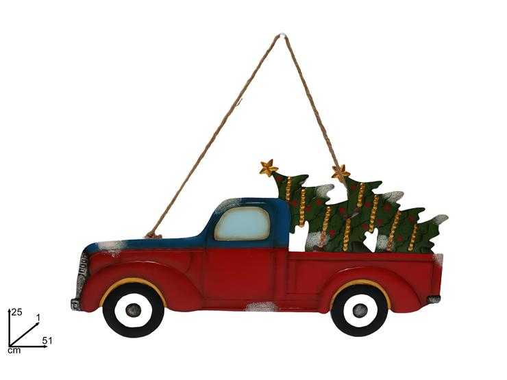 XNA23059771 8053482284583 רכב סנטה אדום לתליה – תמונה 1