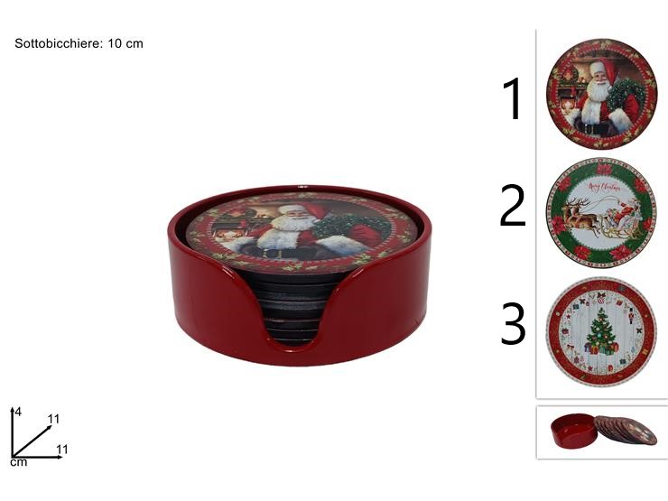 XNA23061921 8053482286938 סט תחתיות לחג המולד – תמונה 1