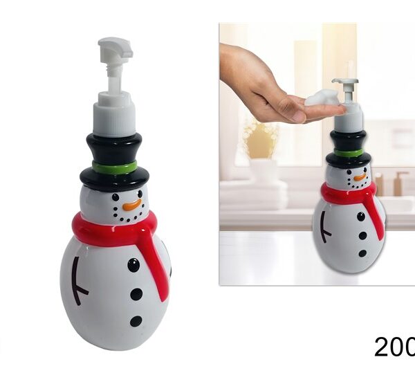 בקבוק סבון איש שלג