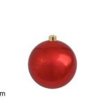 كرة بلاستيكية لعيد الميلاد 25 سم