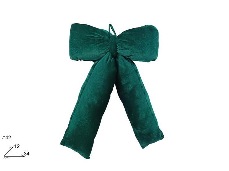 XNA25001911 8053482405001 ببيونة مخملية خضراء - الصورة 1