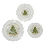 סט צלחות לחג המולד