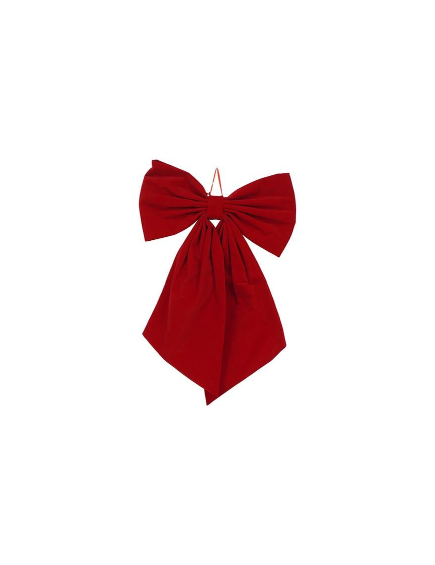 fiocco velluto rosso 46x70cm fiocco velluto rosso 46x70cm