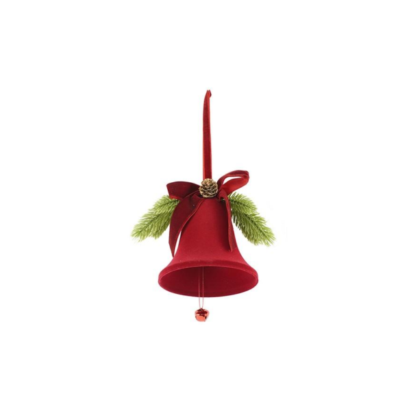 linea velluto rosso campana 25cm