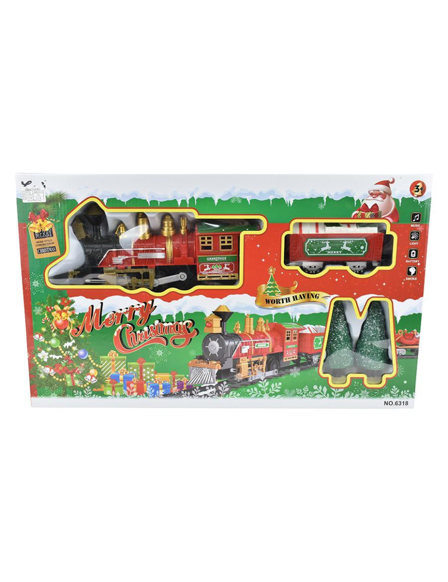 trenino con luci suoni fumo 12pezzi trenino con luci suoni fumo 12pezzi