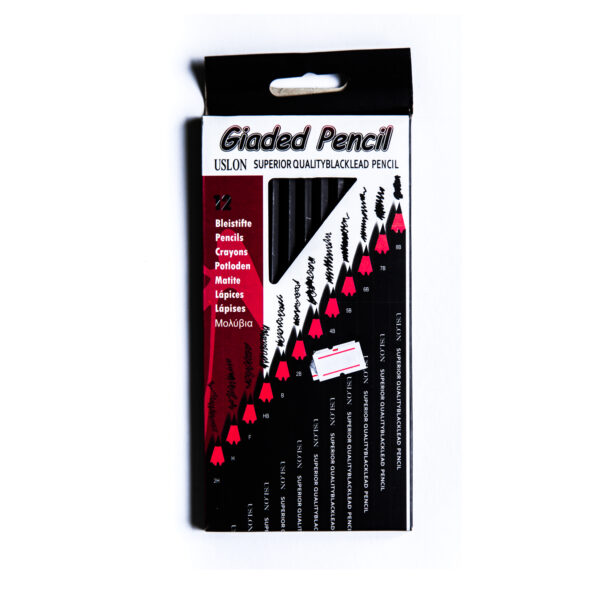 12 قلم رصاص للرسم